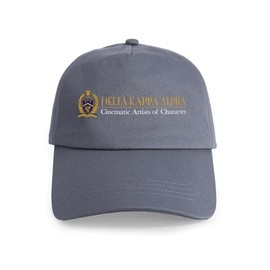 CafePress Crest W Logo Color Reversed Tag Line Unique Adjustable Baseball Hat Gray