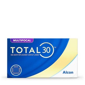 TOTAL30 Multifocal Monthly Lenses, Pack of 6, BC 8.4 mm, DIA 14.2 mm, ADD MED, +05.75 Dioptres