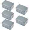 SuperInk 5 Pack Dustproof Electrical Junction Box Connector 9-Pole Waterproof