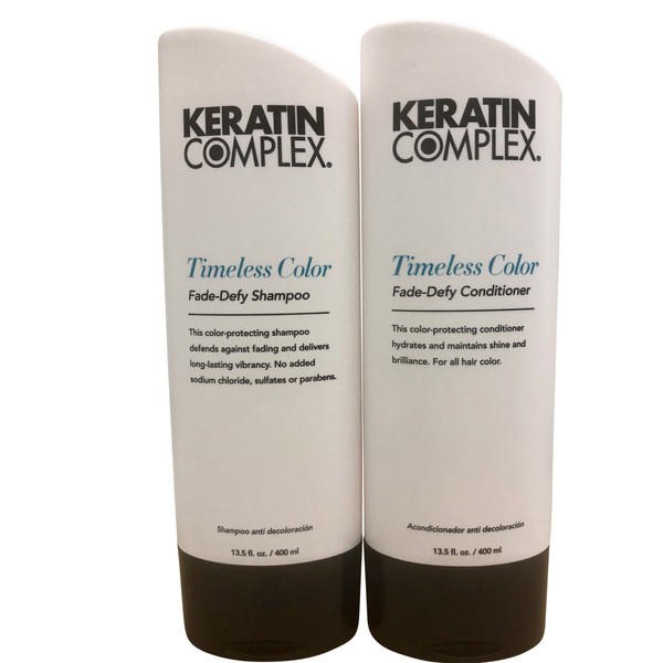 Keratin Complex Timeless Color Shampoo & Conditioner 13.5 OZ. Each