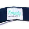 Trendy Apparel Shop - Visera ajustable para bebé, Marino, Talla
