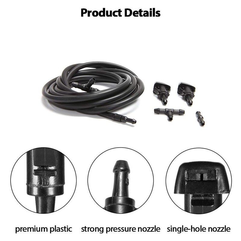 Windshield Washer Nozzles Kit, for Chrysler, Dodge, Ram Washer Jet