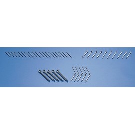 Kijima 303-171 Motorcycle Parts Waripin 0.06 x 0.8 inches (1.6 x 20 mm), Set of 20