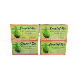 Special - Tea Exotic Soursop / Guyabano Graviola Tea - 4 Packs 30 Bags Ea Pack