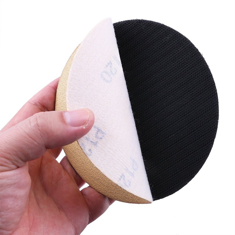 LotFancy 5 Inch Hook and Loop Backing Pad, Pack of