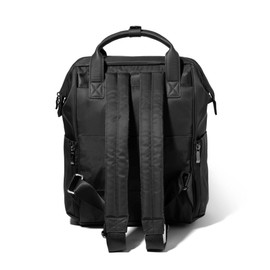 Baggallini Chelsea Laptop Backpack, Black Twill