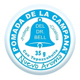 Pomada De La Campana Con Tepezcohuite. Suaviza y Regenera la Piel. Tarro con 35g.