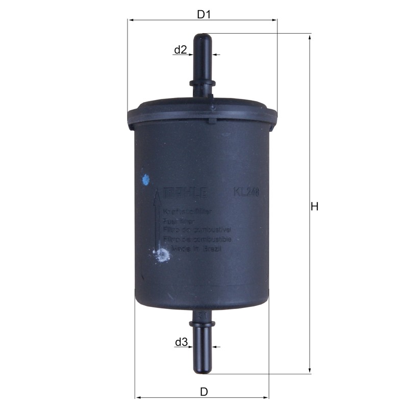 Knecht KL 248 Fuel Filter