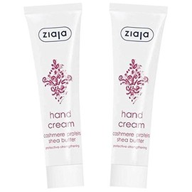 Ziaja Hand Cream Cashmere and Shea Butter 2 x 100 ml Twin Pack