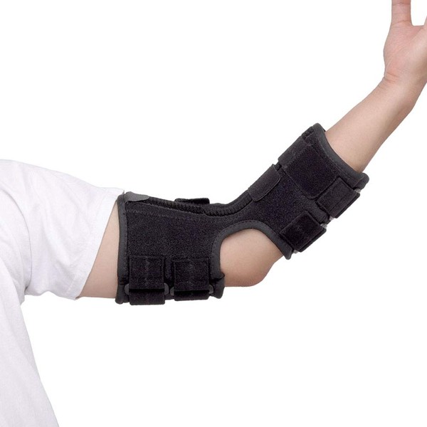 Elbow Brace for Cubital Tunnel Syndrome, Adjustable Support Angle Elbow Splint Support Stabilizer for Tendonitis Pain from Ulnar Nerve Entrapment, Prevention of Excessively Bent Elbows for Women Men