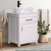 KGAR Bathroom Vessel Sink 18'' x 12.6'' Ceramic Porcelain Bathroom
