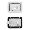 QWORK Travel Trailer Lock, 4 Pack, Stainless Steel Flush Mount