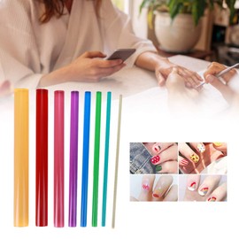 Zerodis Mandala Art Dotting Rock Painting Kit 8 Pieces DIY Rocks Painting Dotting Tool Acrylic Stick Mandala Dotting Tools Carving Pottery Nail Art Tool (#1)