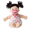 Manhattan Toy Baby Stella Black Hair Soft First Baby Doll,