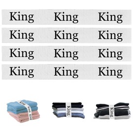 4pcs Bed Sheet Organizer Bands, Bed Sheet Organizer Elastic Bands for Sheet Sets Pillowcases Bedding Sheet Straps for Organizing Closet Wardrobe Storage Bedroom Laundry Dormitory (King)