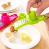 Garlic Peeler, Pack of 3 Ginger Grater, Efficient Garlic Mill,