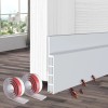 Unbranded 1/2 Packs Door Draft Stopper Under Door Sweep Weather