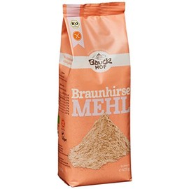 Bauckhof Brown Millet Flour Whole Grain Gluten-Free Organic (1 x 425 g)
