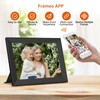 FRAMEO Digital Picture Frame WiFi 10.1 inch Digital Photo Frame
