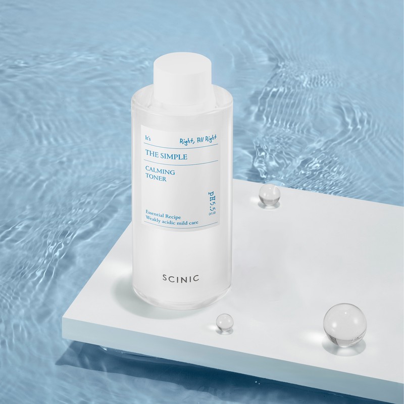Scentnic SCINIC The Simple Vegan Calming Toner for Sensitive Skin