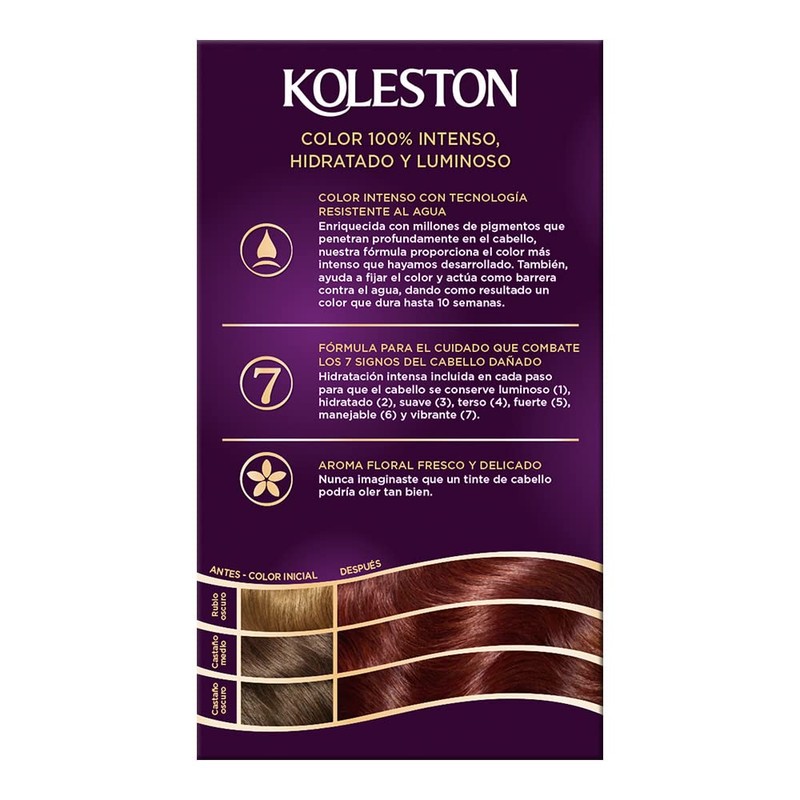 Koleston Tinte Permanente 466 Borgoña Intenso, 70 ml - Paquete