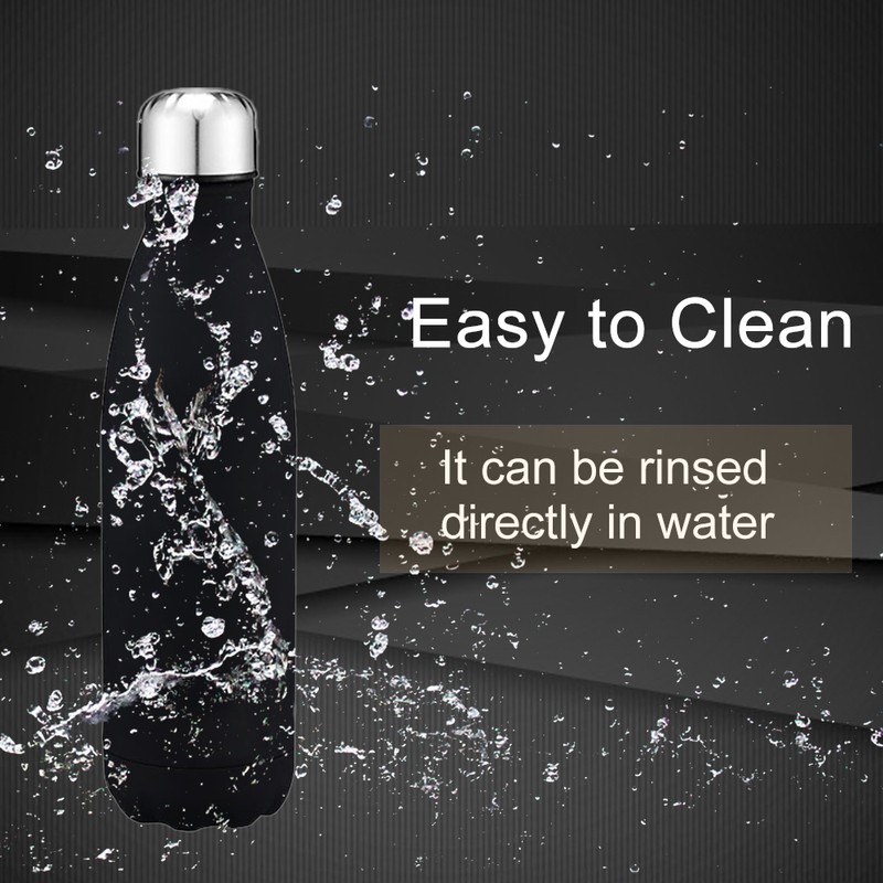 [通拓商品]Water Bottle Stainless Steel 500ml Vacuum Insulated Cup Insulated Water