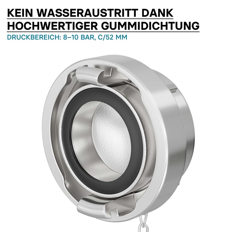 Storz Blank Cap C/52mm Hose Adapter with Chain, 2 inch,