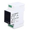 Digital Thermostat 2 Relays Temperature Controller, Rail Installation, Compact and
