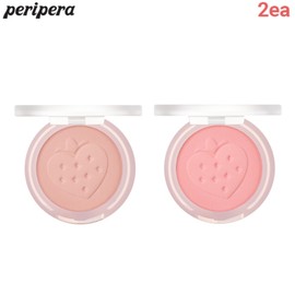 PERIPERA Pure Blushed Sunshine Cheek 4.2g*2ea [Soft Berry Collection], Color 1#$%Color 2:26 Fluffy Berry-26 Fluffy Berry
