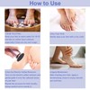 HayZBao Electric Foot File - High Torque,Callus Remover for Feet,Adjustable