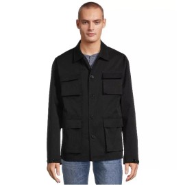 George Men’s Size 2XL (50-52) Utility Lightweight Jacket 4 Pockets NWT