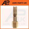 APUK Exhaust Manifold Elbow Stud & Nut 3/8" UNF 45mm