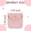 Lynkaye 10 Pcs Velvet Jewelry Storage Pouches with Snap Button