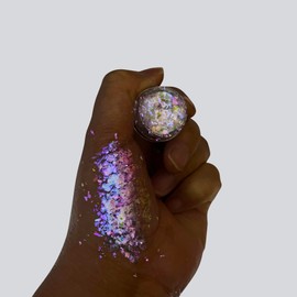 SZDYM Super shine duochrome powder,super chameleon flakes,Multi-Reflective Finishes Eyeshadow Makeup,0.26 Grams Pressed Highly Pigmented Minerals (#03)