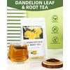 60 Teabags - Dandelion Leaf & Root Tea Bags, Natural