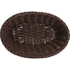 Saleen Oval Trend Basket, Brown, 23.5 x 16 x 6.5