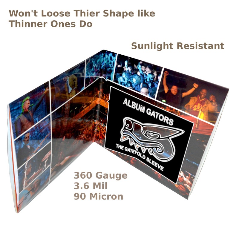 15 12” Inch Gatefold Outer Vinyl Record Sleeves Double Album