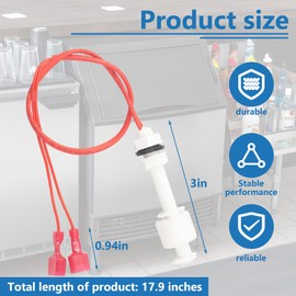 040002396 Ice Harvest Float Switch Part Compatible with Manitowoc Ice Maker, Ice Machine Replacement Part Suit for Manitowoc Ice Machine UD0140A UD0140AE UY0310W,and More