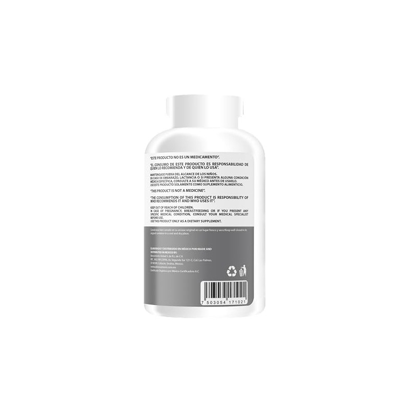 Wellthy Citrato de Potasio 360 Cápsulas 400mg. 180 Porciones por