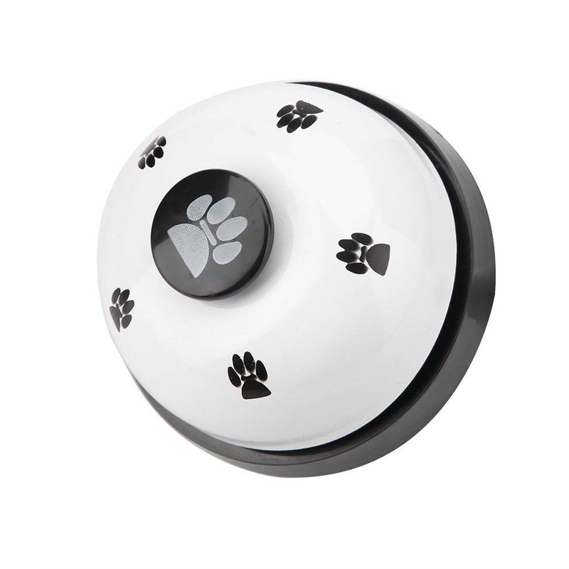 Dog Doorbell and Press Bell, Pet Training Press Bell, Iron,