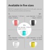 Keephifi【10 PCS/5 Pairs】 Earphones Earpads KBEAR 07 Silicone Eartips,Noise Reduction
