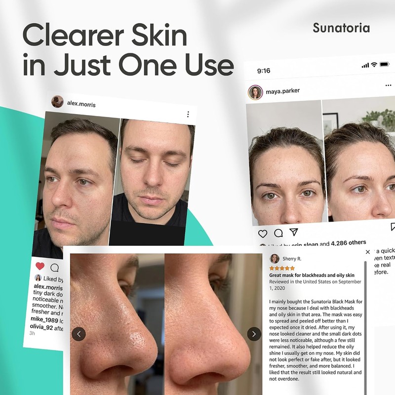 SUNATORIA Black peel Mask