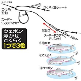 カツイチ(KATSUICHI) ワンタッチ 3WAYウェポン 7-1.5 BS-33
