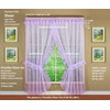 Today's Curtain, Emelia Priscilla Sheer Pair 60" W x 84"