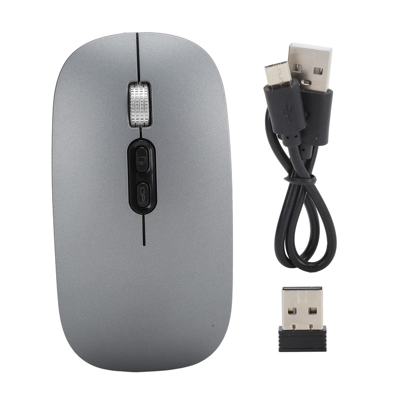 Mouse Bluetooth/2.4Ghz Wireless Optical Silent for Computers 1600DPI Low Power