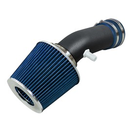 Rtunes Racing Short Ram Air Intake Kit + Filter Combo BLACK PIPE AND BLUE Compatible For 13-16 Dodge Dart 2.0/2013 Dodge Dart 2.4