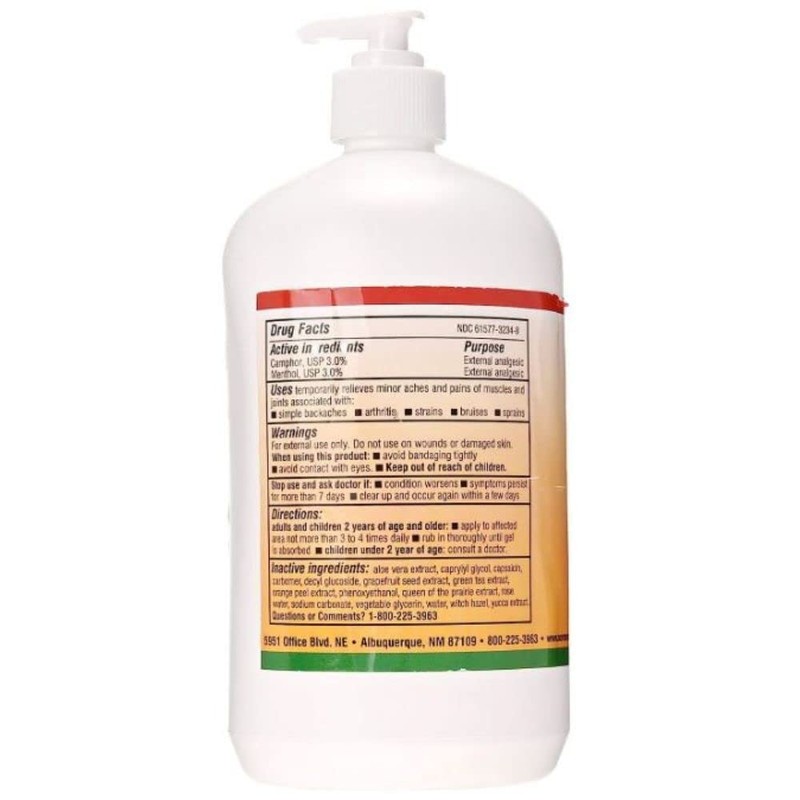 Sore No More Warm Therapy Gel with Free Travel Bottle