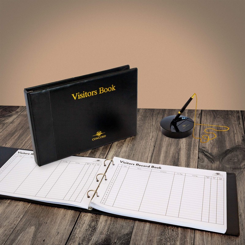 Pukka Pad, Concord Visitors Record Book – Refillable 3 Ring