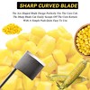 Stainless Steel Corn Stripper - Easy Handheld Corn Kernel Remover