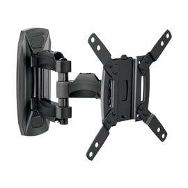 Rocketfish - Full-Motion TV Wall Mount for Most 19" - 39" TVs - Black